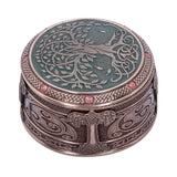 Round Tree of Life Celtic Trinket Box: 5 - Boxes By Gift Moments
