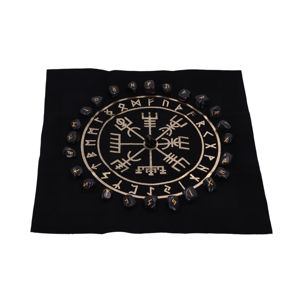 Runes Elder Futhark Divination Stone Kit: 3 - Stones & Crystals By Gift Moments