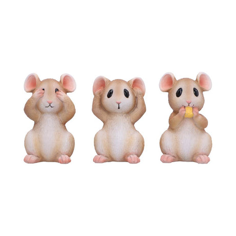 Three Wise Mice 9cm - Shop Figurines Small (Under 15cm) At Gift Moments - 2
