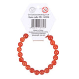 Sacral Chakra Carnelian Gemstone Bracelet: 3 - Bracelets By Gift Moments