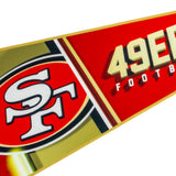 San Francisco 49ers Classic Felt Pennant: 4 - Flags & Banners By American Sports
