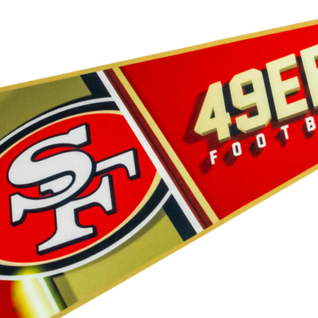 San Francisco 49ers Classic Felt Pennant: 4 - Flags & Banners By American Sports