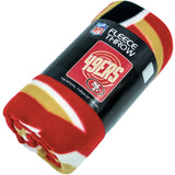 San Francisco 49ers Fleece Blanket: 4 - Blankets By American Sports