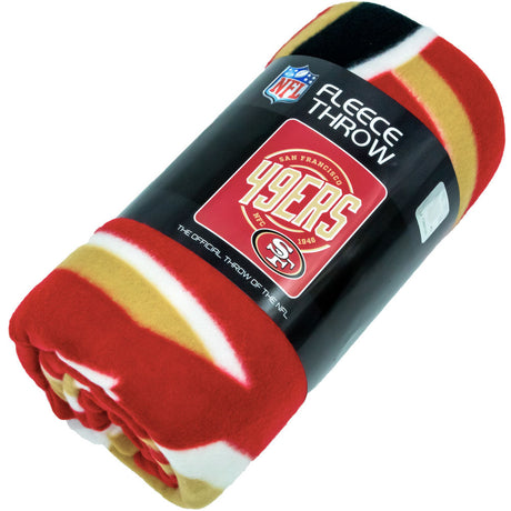 San Francisco 49ers Fleece Blanket: 4 - Blankets By American Sports