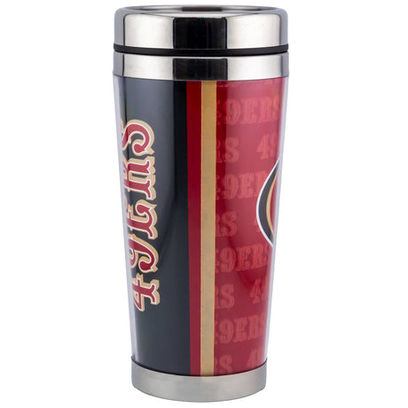 San Francisco 49ers Travel Mug 450ml: 3 - Mugs By American Sports