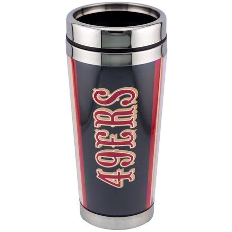San Francisco 49ers Travel Mug 450ml: 6 - Mugs By American Sports