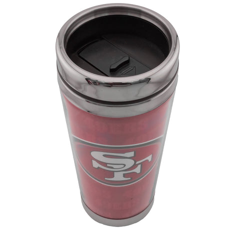 San Francisco 49ers Travel Mug 450ml: 7 - Mugs By American Sports