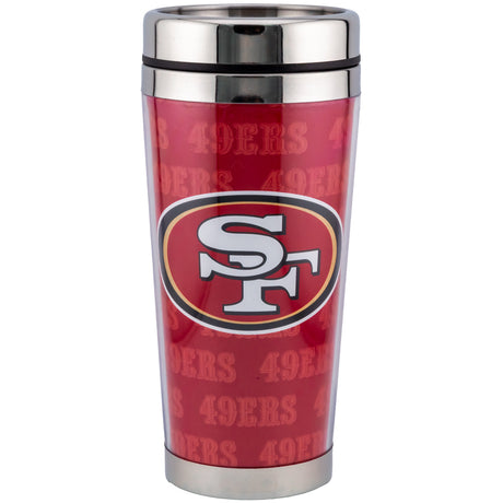 San Francisco 49ers Travel Mug 450ml: 1 - Mugs By American Sports