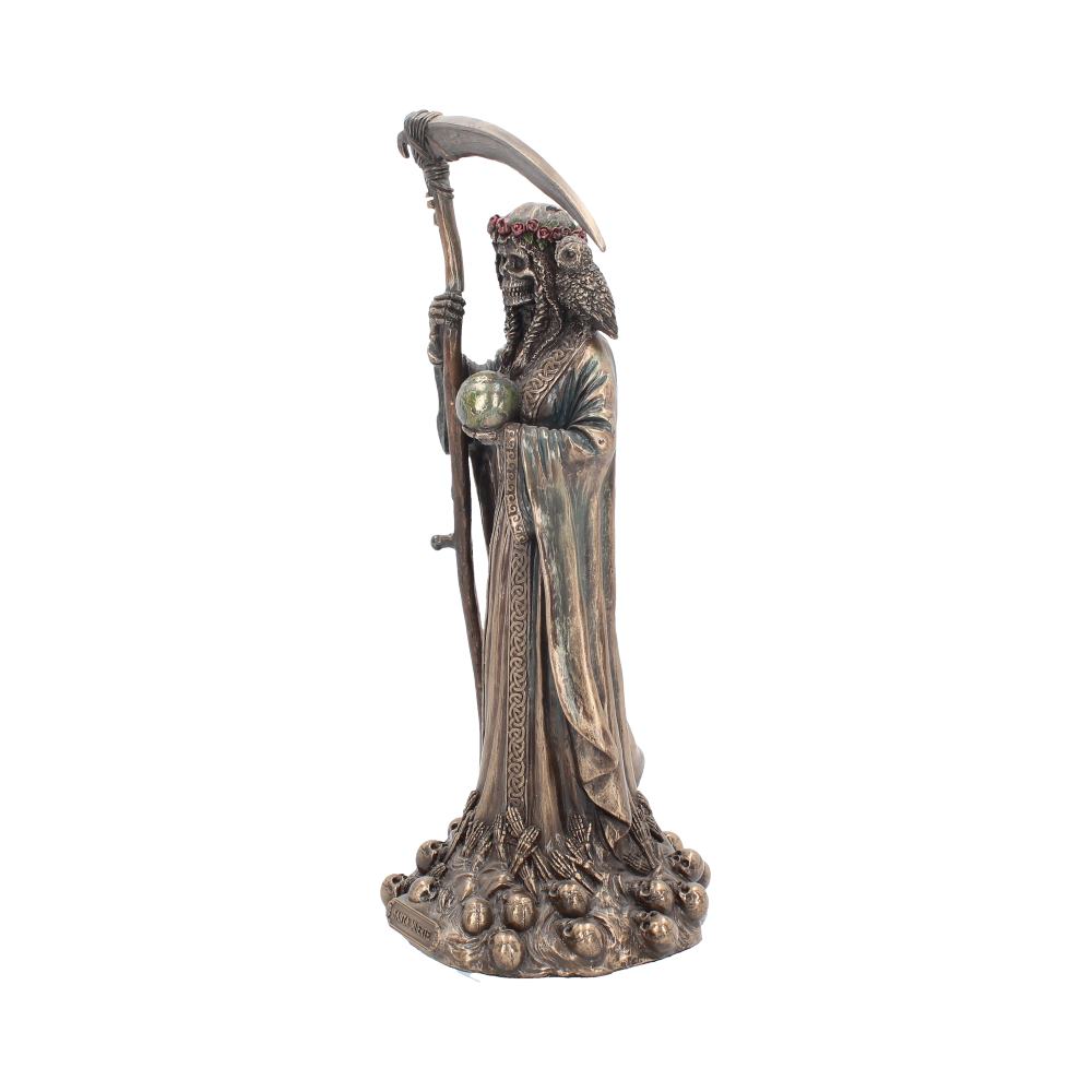 Santa Muerte Reaper Finished in Bronze 29cm: 3 - Figurines Medium (15-29cm) By Gift Moments