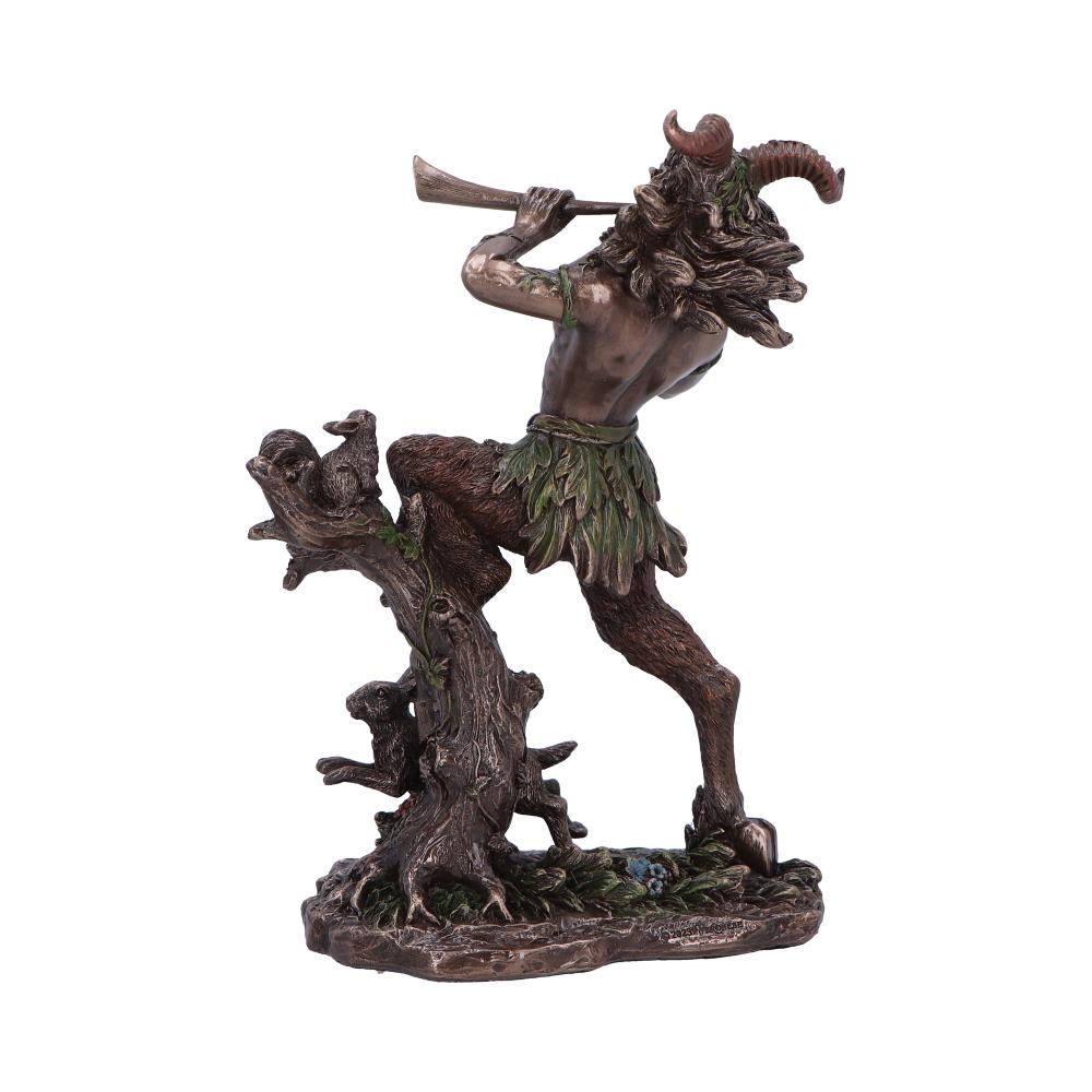 Satyr Nature Spirit Bronze Figurine: 4 - Figures & Collectables By Gift Moments
