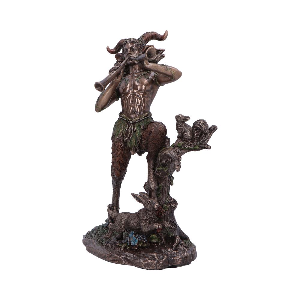 Satyr Nature Spirit Bronze Figurine: 3 - Figures & Collectables By Gift Moments