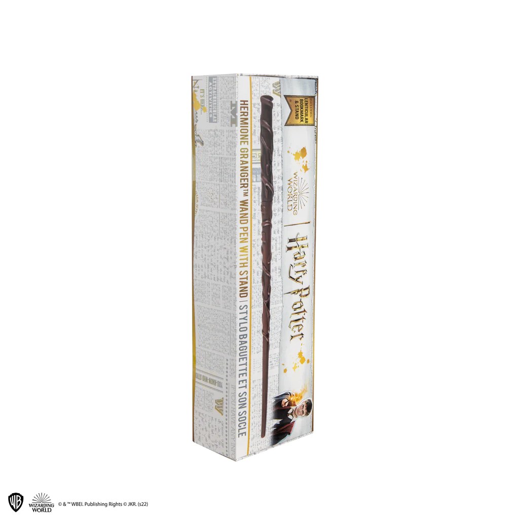 Hermione Granger Wand Pen with Stand & Lenticular Bookmark - Shop Pens & Pencils At Gift Moments - 35