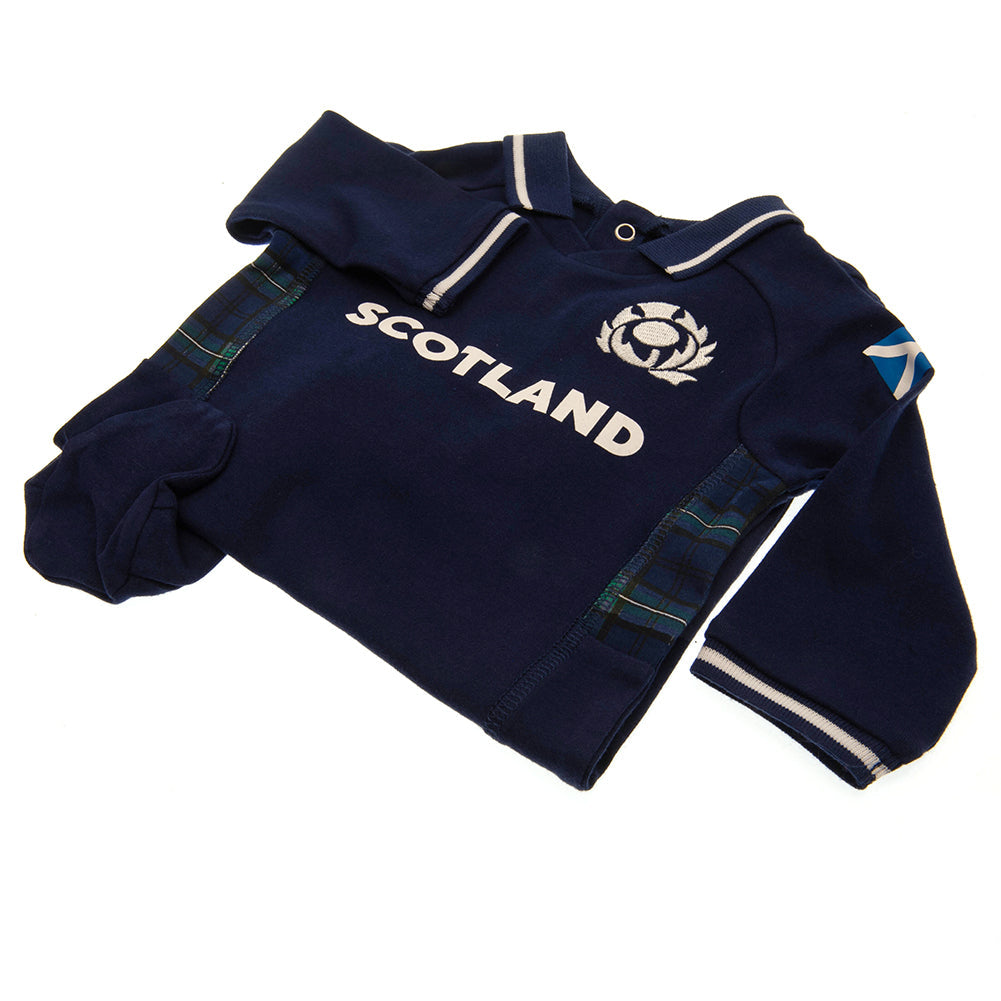 Scotland RU Sleepsuit 9/12 mths GT: 2 Baby Clothing By Gift Moments