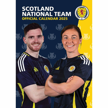 Scottish FA A3 Wall Calendar 2025: 1 - Calendars & Planners By Scotland