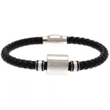 Scottish FA Colour Ring Leather Bracelet: 2 - Jewellery By Scotland