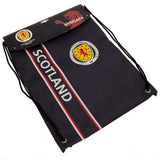 Scottish FA Stripe Gym Bag: 2 - Bags By Scotland