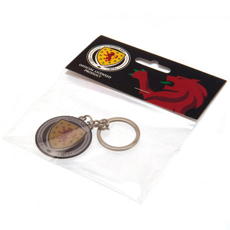 Scottish FA Crest Keyring: 3 - Keyrings By Scotland
