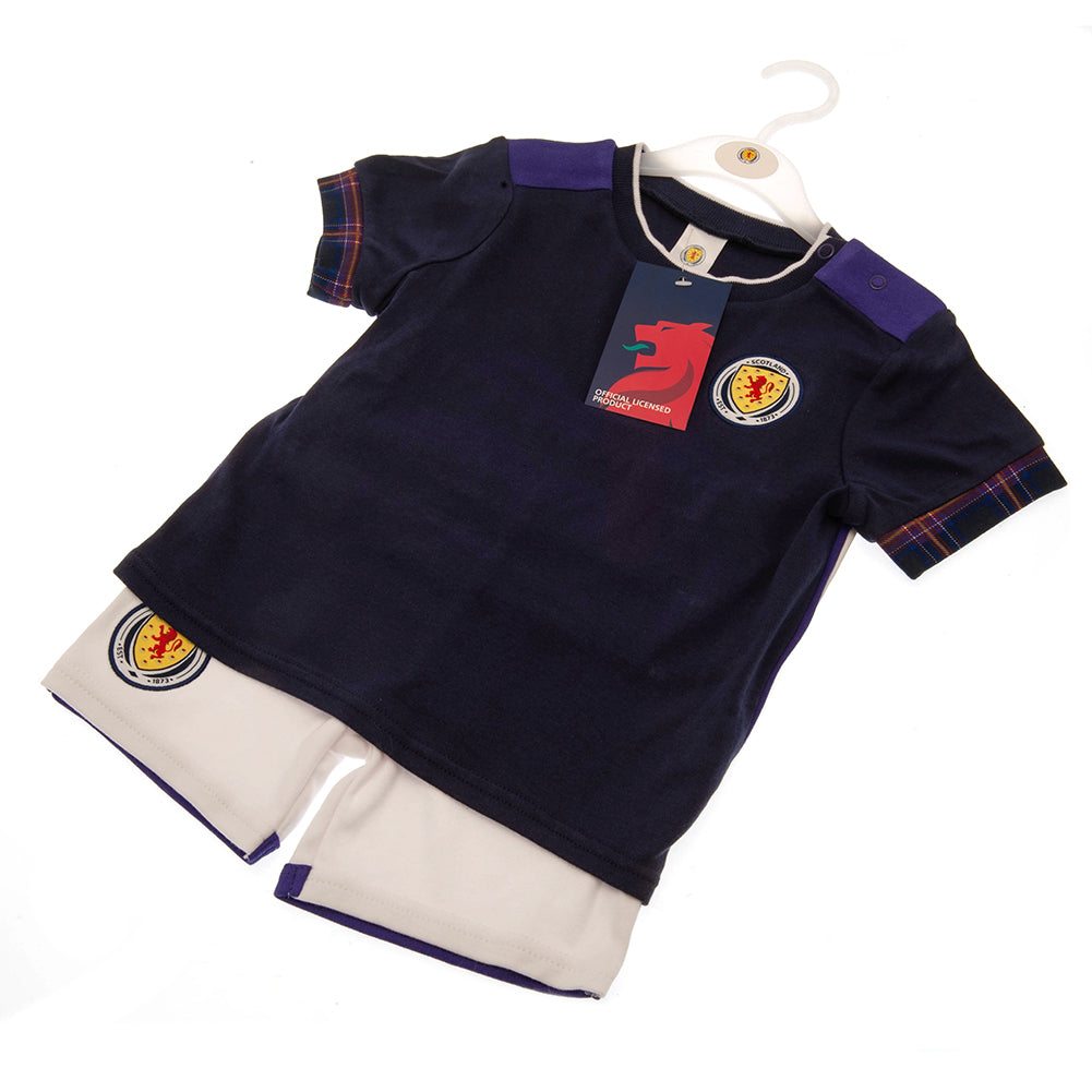 Scottish FA Shirt & Short Set 18-23 Mths TN: 5 - Baby Clothing By Scotland
