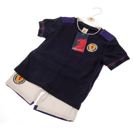 Scottish FA Shirt & Short Set 18-23 Mths TN: 5 - Baby Clothing By Scotland