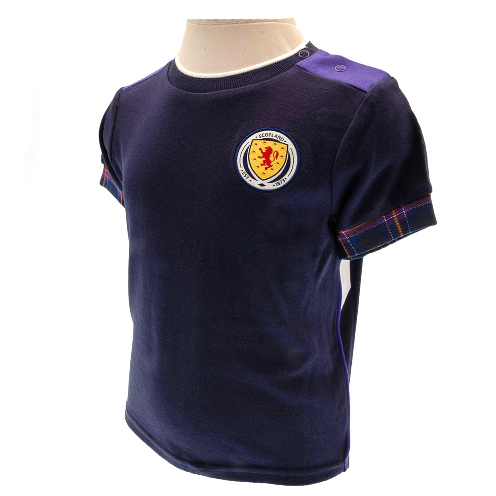 Scottish FA Shirt & Short Set 18-23 Mths TN: 2 - Baby Clothing By Scotland