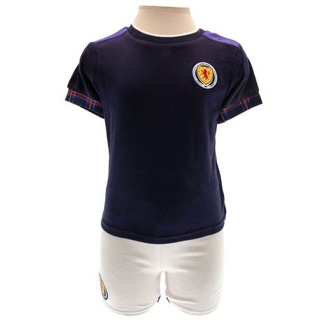 Scottish FA Shirt & Short Set 18-23 Mths TN: 1 - Baby Clothing By Scotland