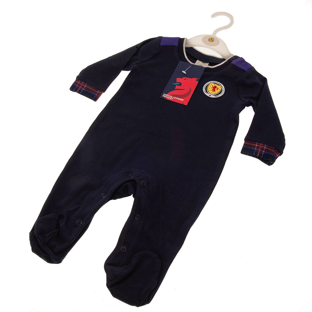 Scottish FA Sleepsuit 9-12 Mths TN: 3 - Baby Clothing By Scotland