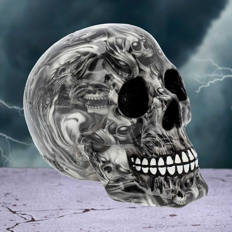 Screaming Soul Skull Print Ornament: 1 - Figurines Medium (15-29cm) By Gift Moments