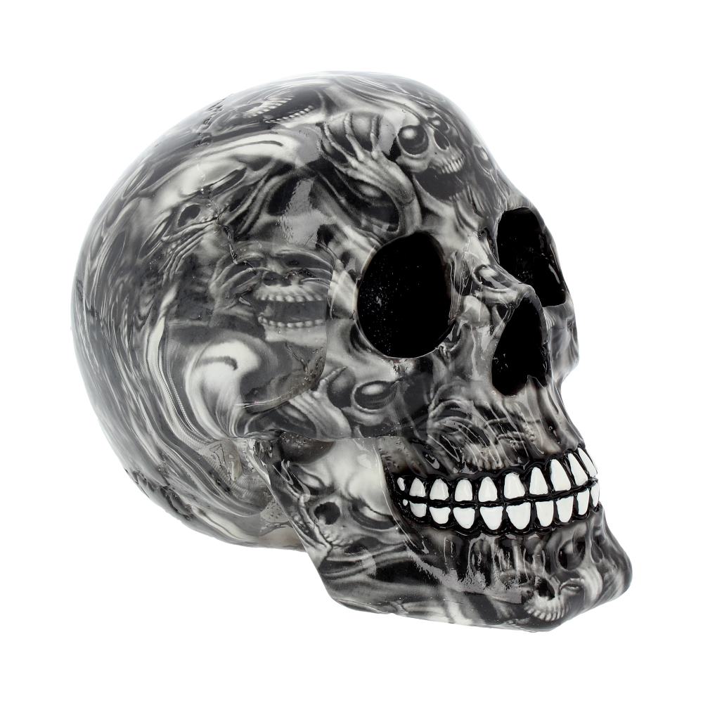 Screaming Soul Skull Print Ornament: 2 - Figurines Medium (15-29cm) By Gift Moments