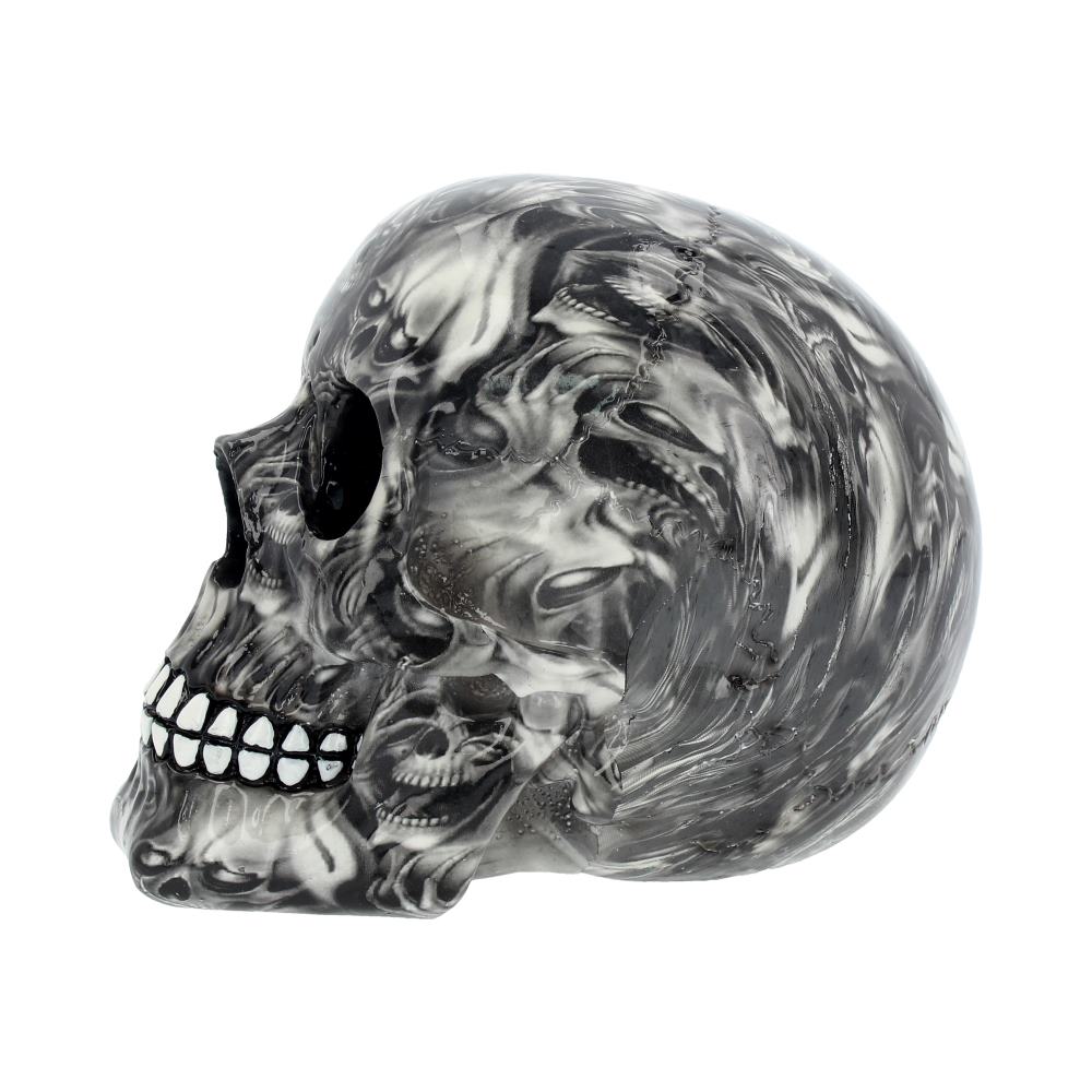 Screaming Soul Skull Print Ornament: 4 - Figurines Medium (15-29cm) By Gift Moments