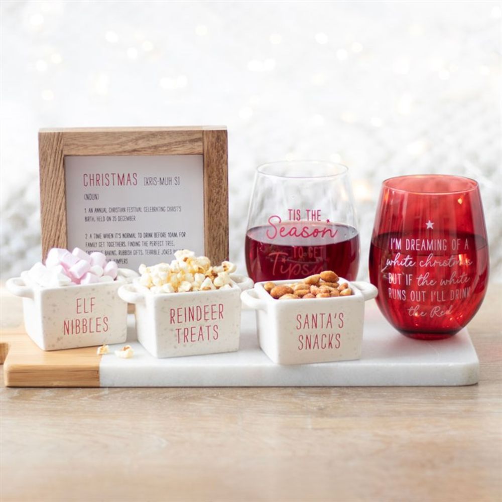 Season to Get Tipsy Stemless Glass: 6 - Glassware By Gift Moments