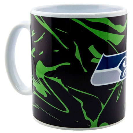Seattle Seahawks Camo Ceramic Coffee Mug: 3 - Mugs By American Sports