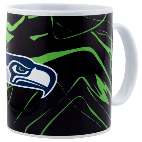 Seattle Seahawks Camo Ceramic Coffee Mug: 1 - Mugs By American Sports