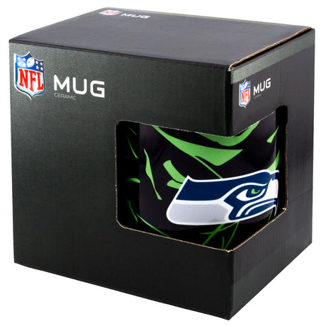 Seattle Seahawks Camo Ceramic Coffee Mug: 4 - Mugs By American Sports