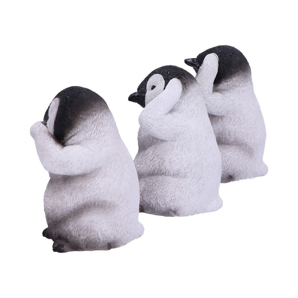 See No Hear No Speak No Evil Emperor Penguin Chick Figurines: 4 - Figures & Collectables By Gift Moments