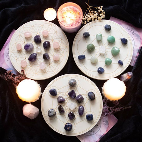 Seed of Life Crystal Grid Set: 5 - By Gift Moments