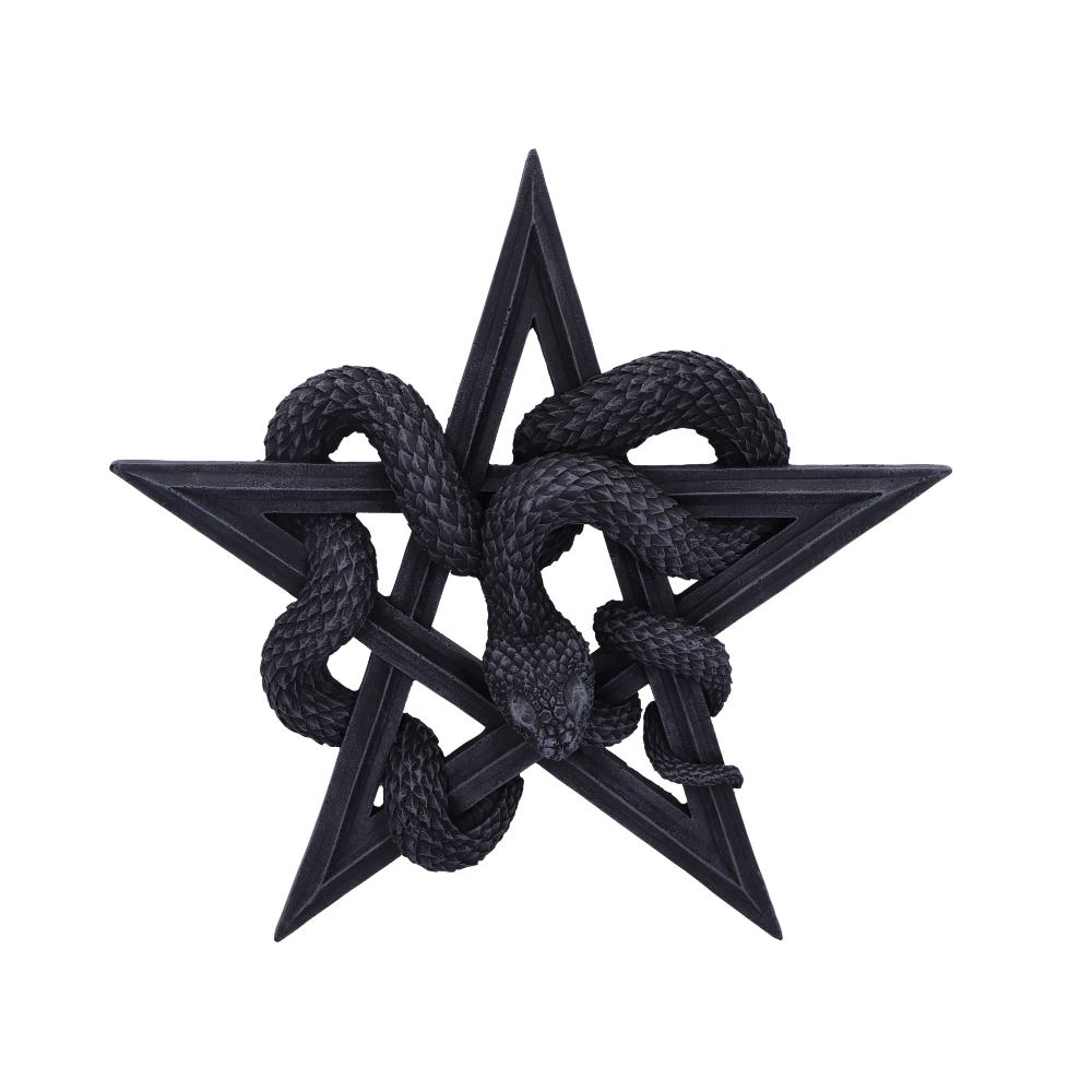 Serpent’s Worship Snake Wall Plaque 24cm: 2 - Wall Hanging Sculptures By Gift Moments