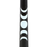 Set of 3 Black Magic Moon Phase Taper Candles: 4 - Candles By Gift Moments