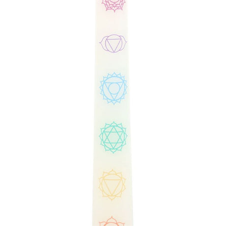 Set of 3 Chakra Balancing Taper Dinner Candles: 4 - Candles By Gift Moments