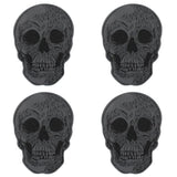 Set Of 4 Skull Coasters: 4 - Coasters By Gift Moments