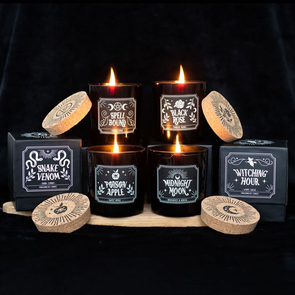 Set of 6 Midnight Ritual Candles: 2 - Candles By Gift Moments