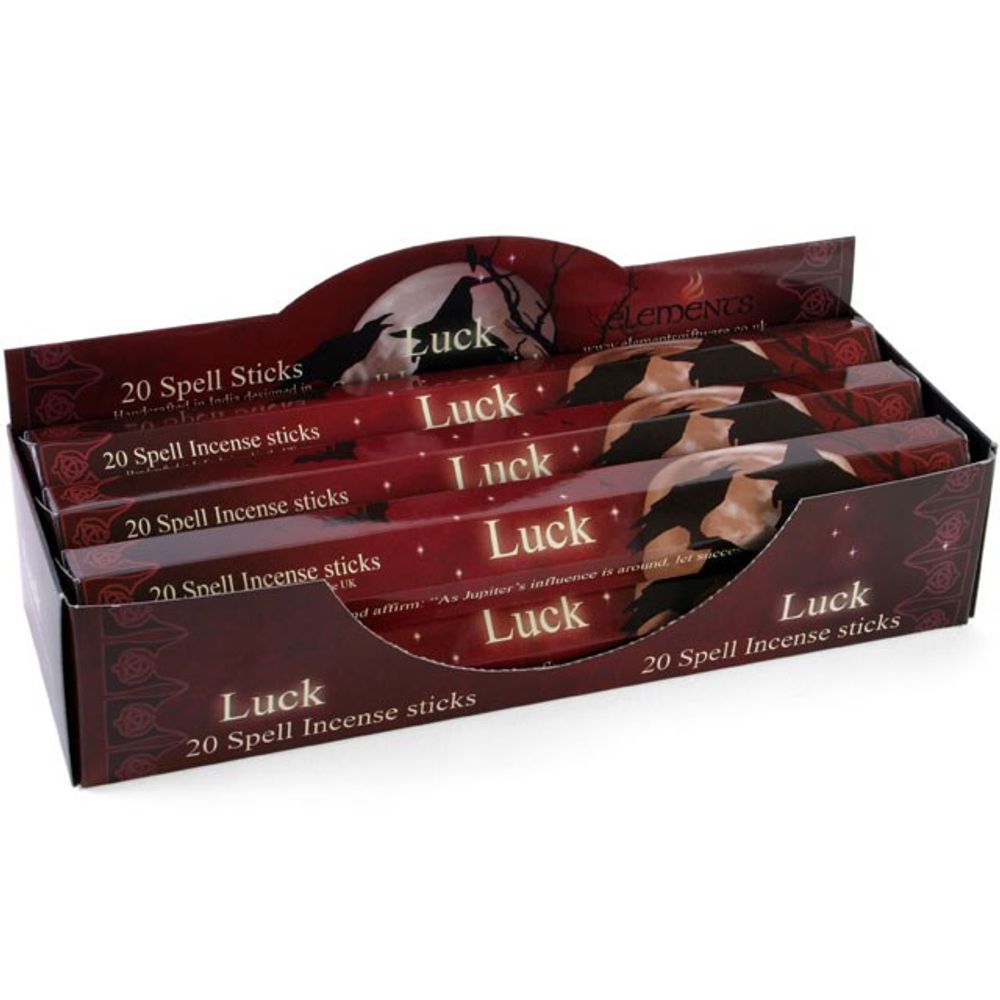 Set of 6 Packets of Luck Spell Incense Sticks by Lisa Parker: 1 - Incense By Gift Moments