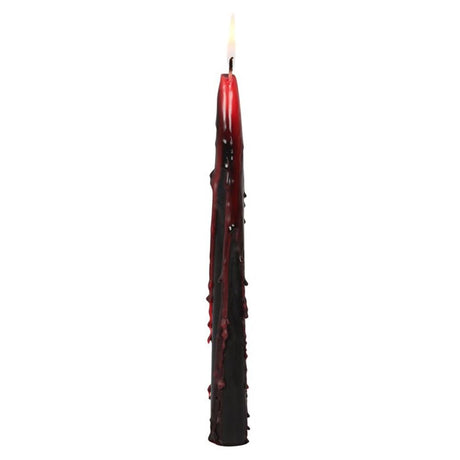 Set of 8 Vampire Blood Taper Candles: 2 - Candles By Gift Moments