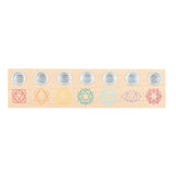 Seven Chakras Wooden Energy Candle Holder: 3 - Candle Holders By Gift Moments