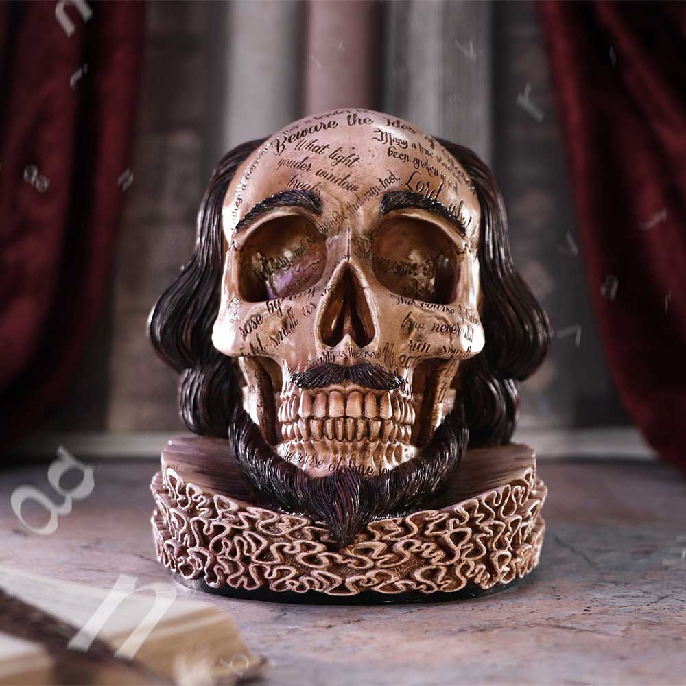 Shakespeare’s Legacy Skull 16cm: 1 - Figures & Collectables By NN Designs