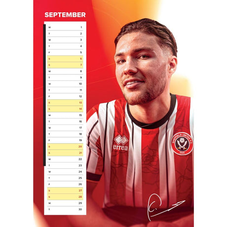 Sheffield United FC A3 Calendar 2025: 2 - Calendars & Planners By Sheffield Wednesday