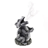 Silver Dragon Incense Cone Holder: 1 - Incense Holders By Gift Moments