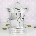 Personalised Carousel Money Box - Shop Money Boxes At Gift Moments - 3