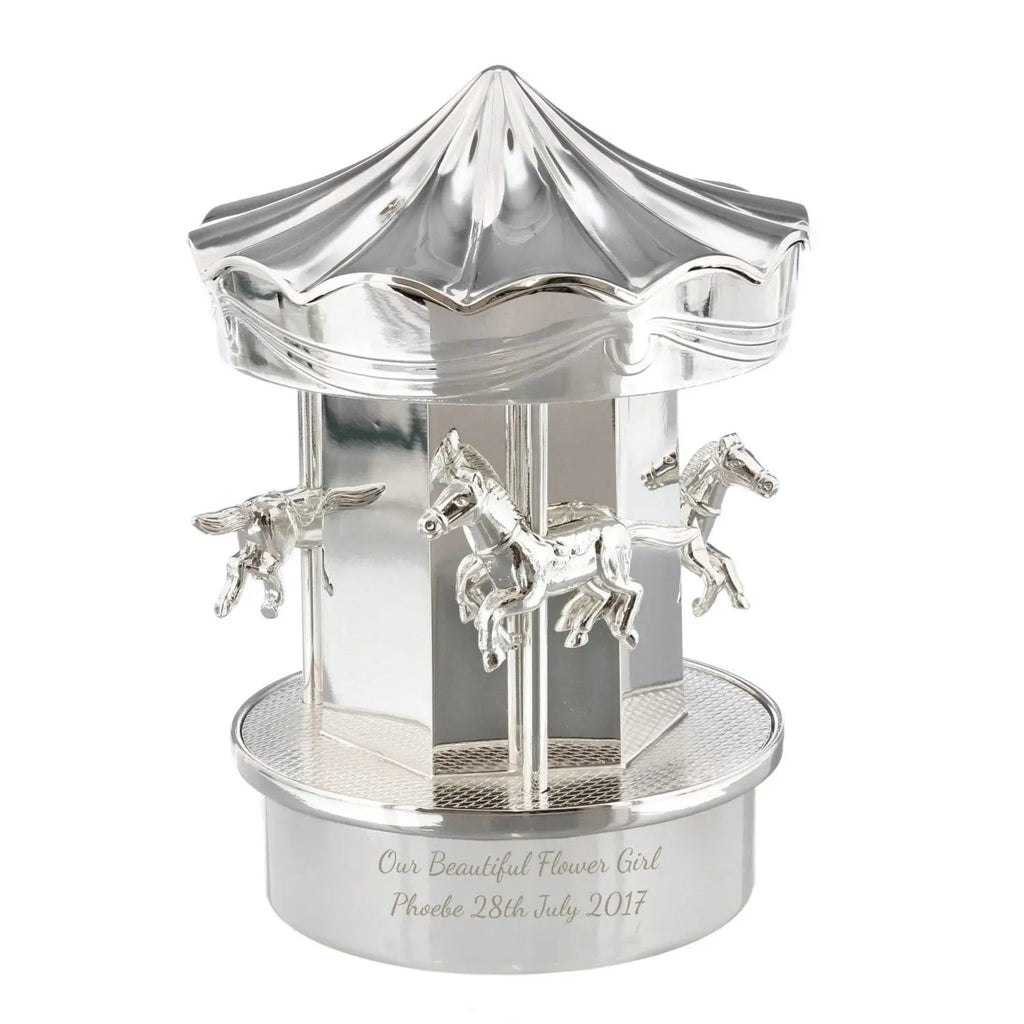 Personalised Carousel Money Box - Shop Money Boxes At Gift Moments - 4
