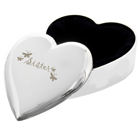 Sister Heart Trinket Box: 2 - Trinket Boxes By Gift Moments