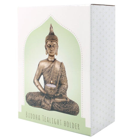 Sitting Thai Buddha Tealight Holder: 2 - By Gift Moments